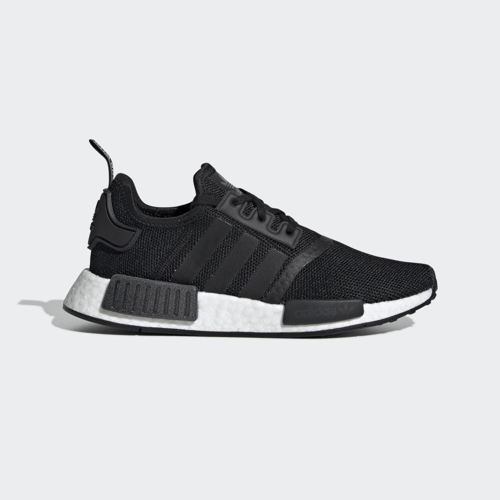 Adidas Boys' NMD_R1 Originals Shoes Black/White Ireland EE8463